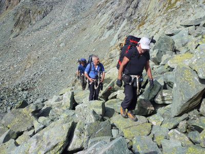 004-Venediger-Hoehenweg - Aufstieg zur Galtenscharte